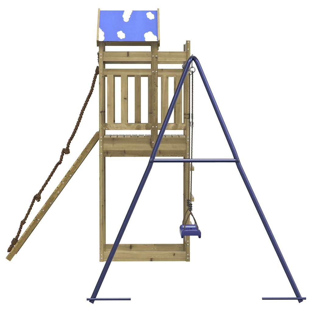 vidaXL Outdoor Playset Impregnated Wood Pine