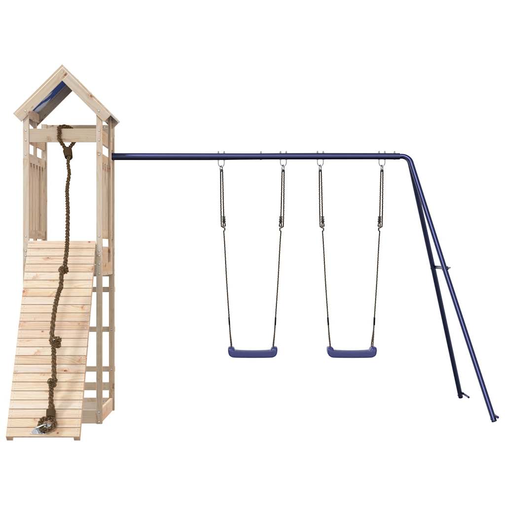 vidaXL Outdoor Playset Solid Wood Pine