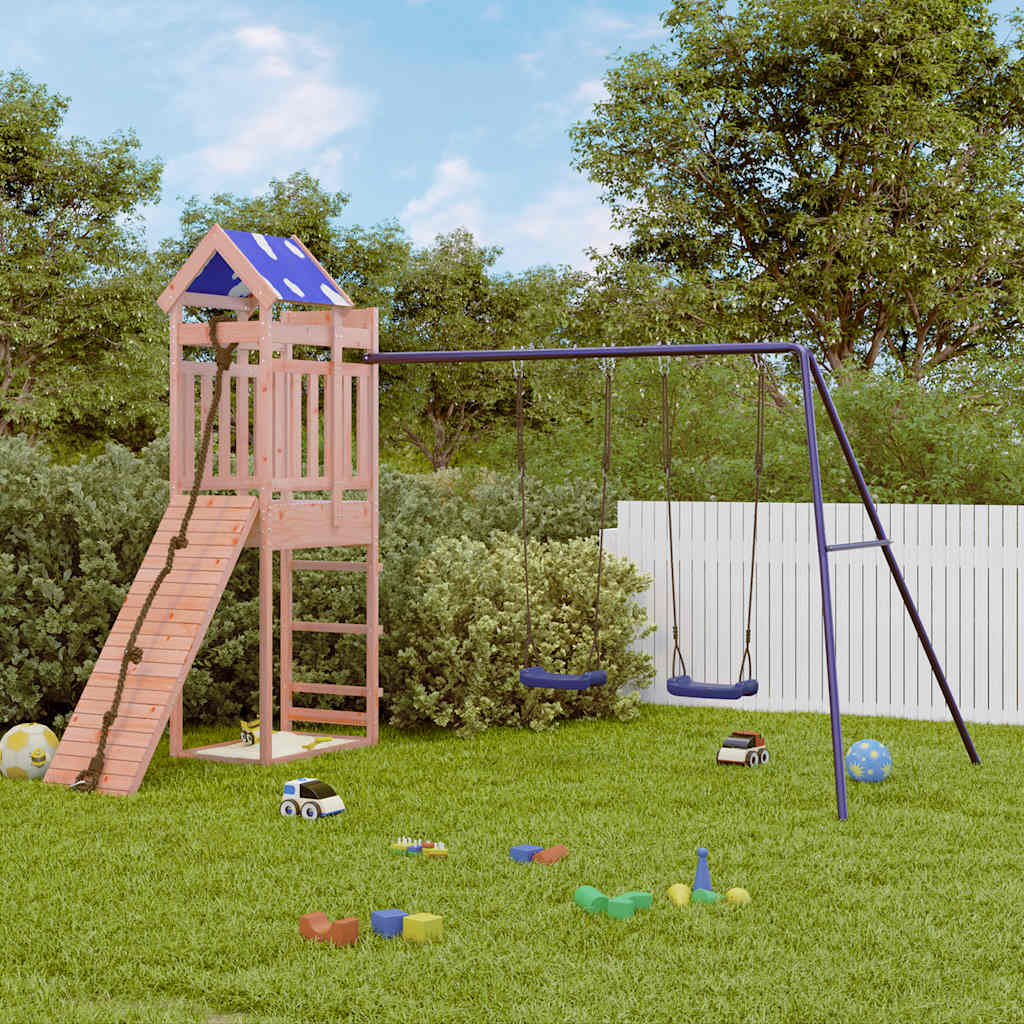 vidaXL Outdoor Playset Solid Wood Douglas