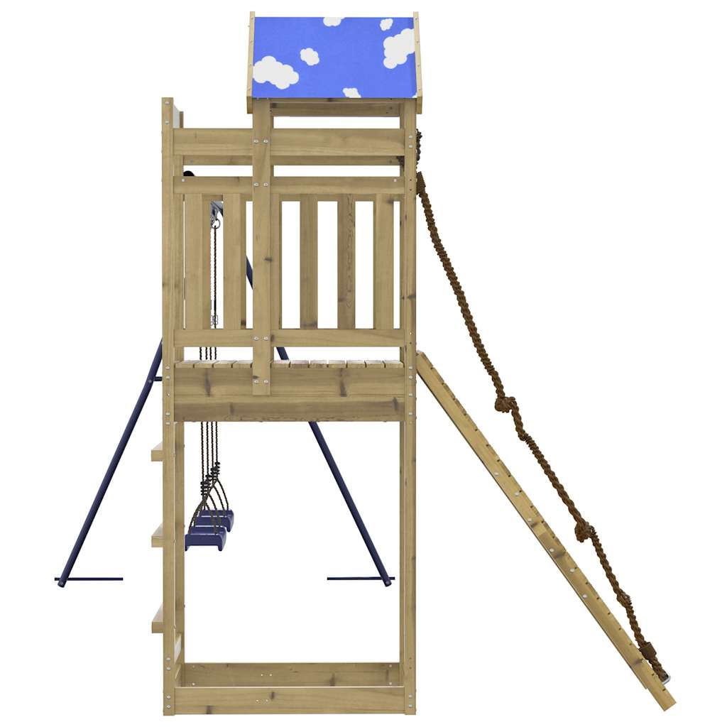 vidaXL Outdoor Playset Impregnated Wood Pine