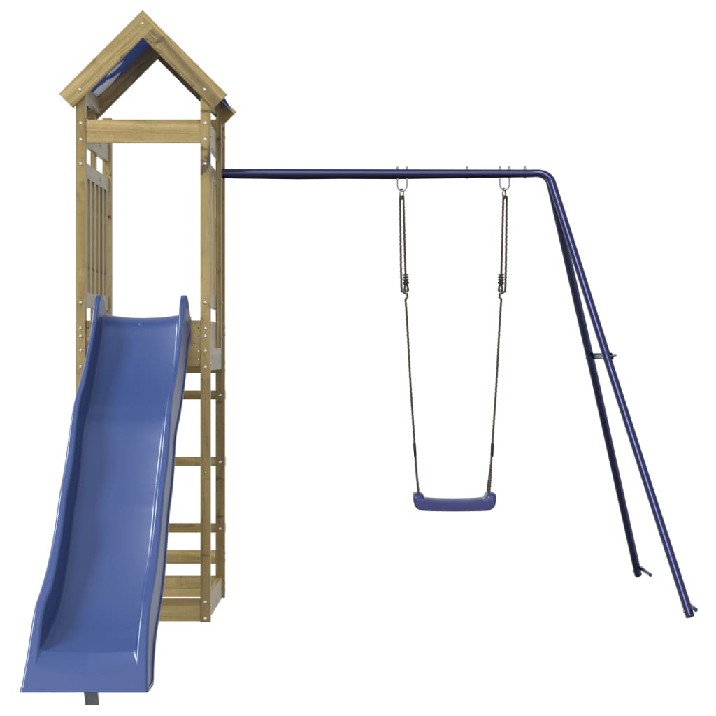 vidaXL Outdoor Playset Impregnated Wood Pine