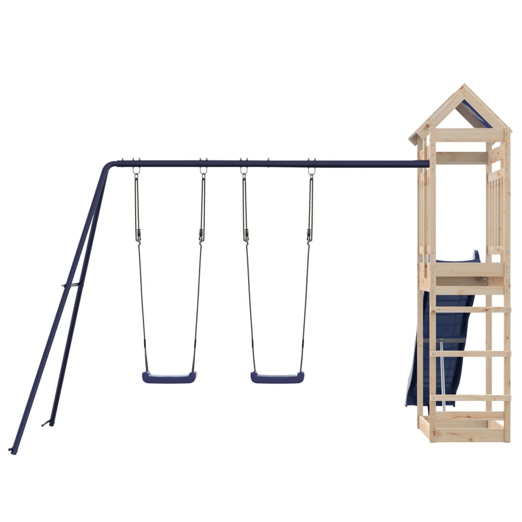 vidaXL Outdoor Playset Solid Wood Pine