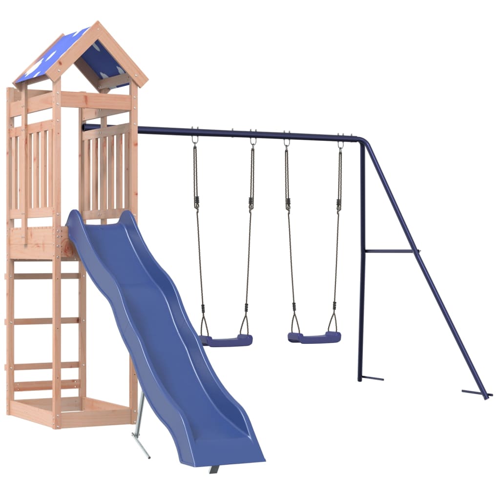 vidaXL Outdoor Playset Solid Wood Douglas