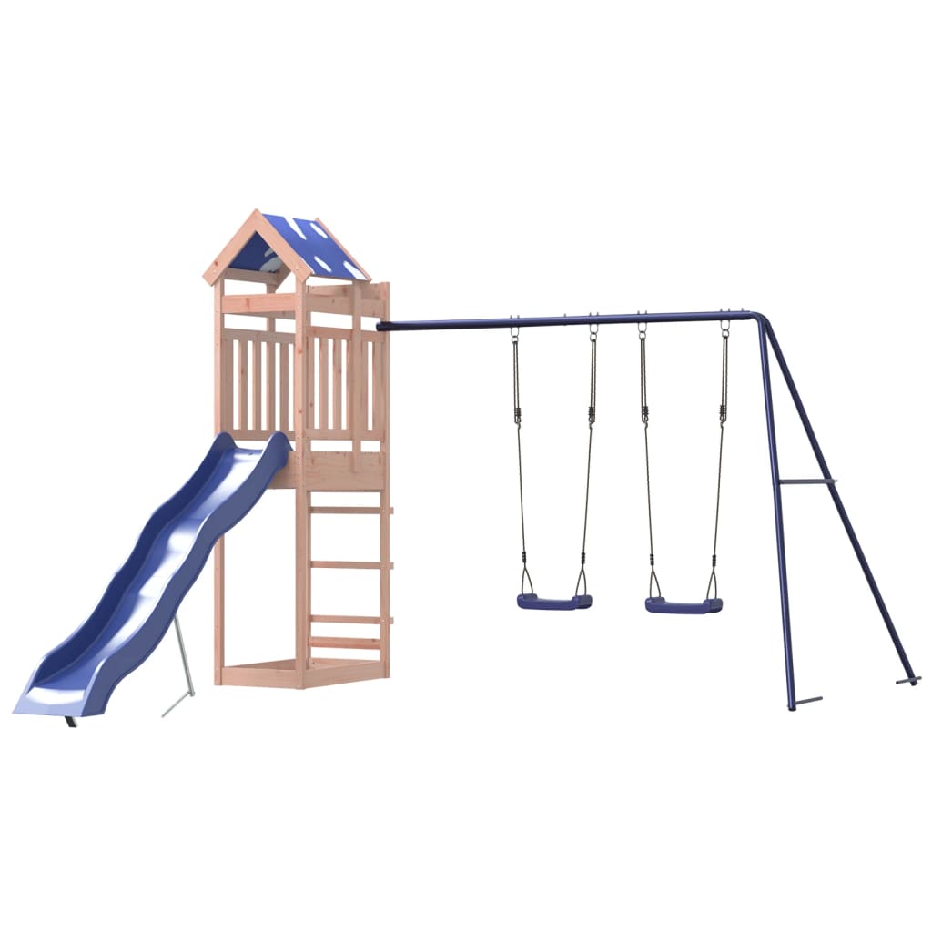 vidaXL Outdoor Playset Solid Wood Douglas