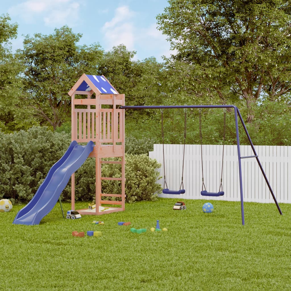 vidaXL Outdoor Playset Solid Wood Douglas