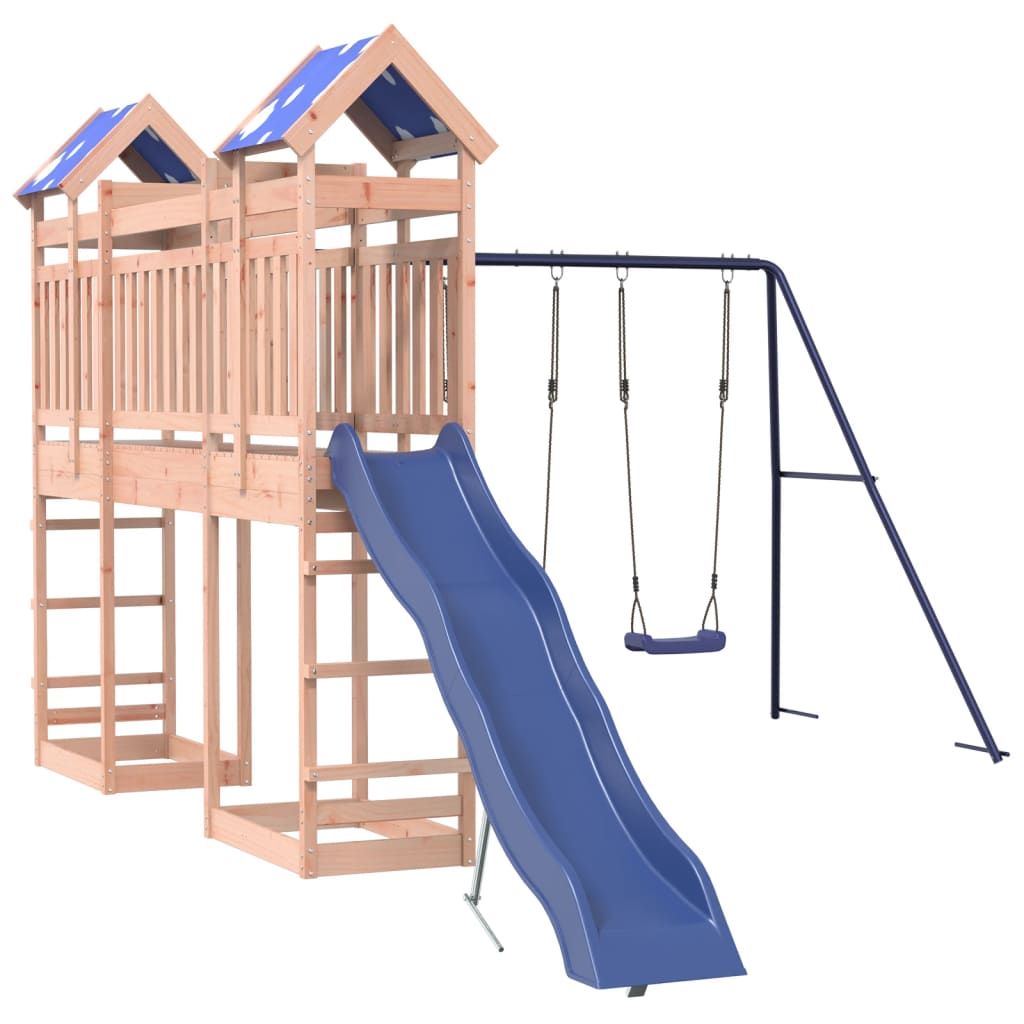 vidaXL Outdoor Playset Solid Wood Douglas