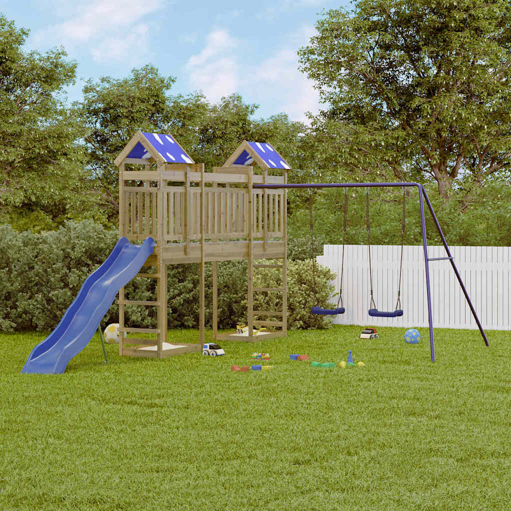Outdoor Playset Impregnated Wood Pine
