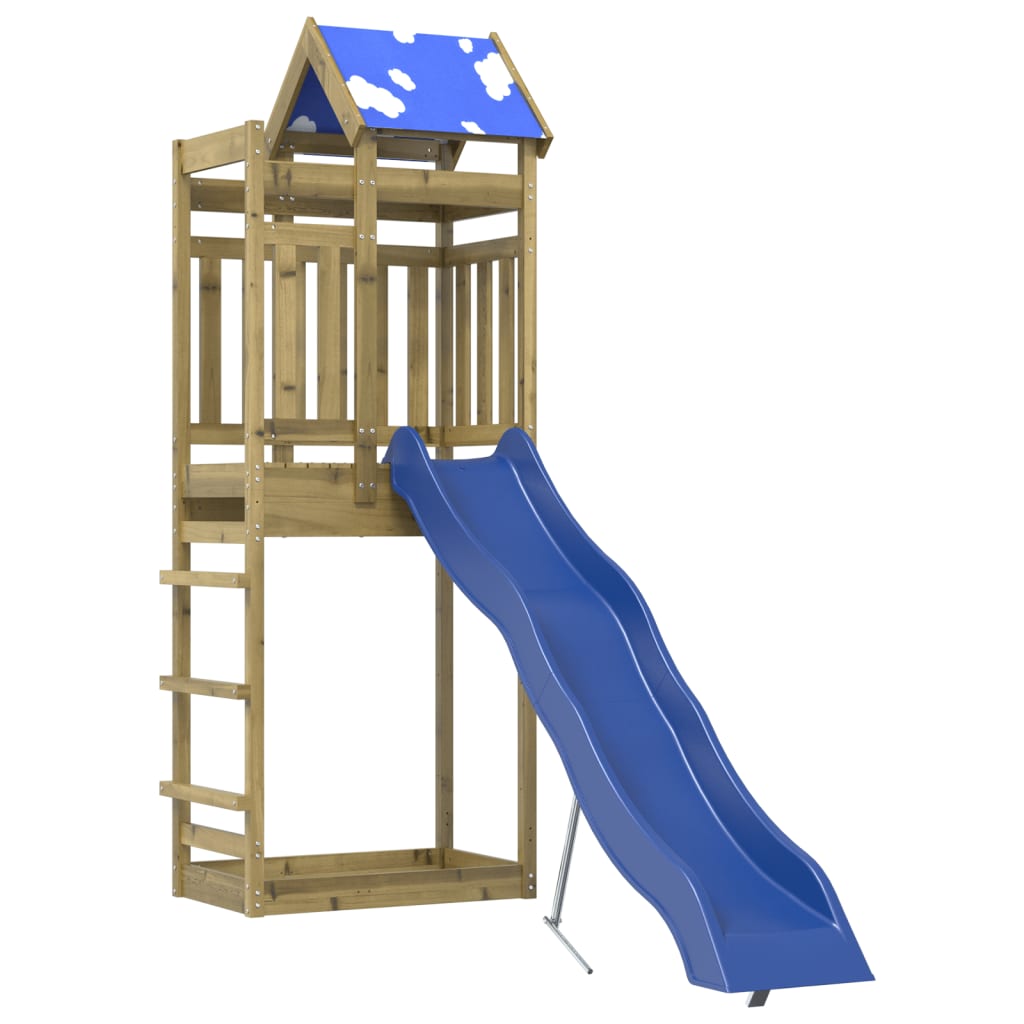 vidaXL Outdoor Playset Impregnated Wood Pine