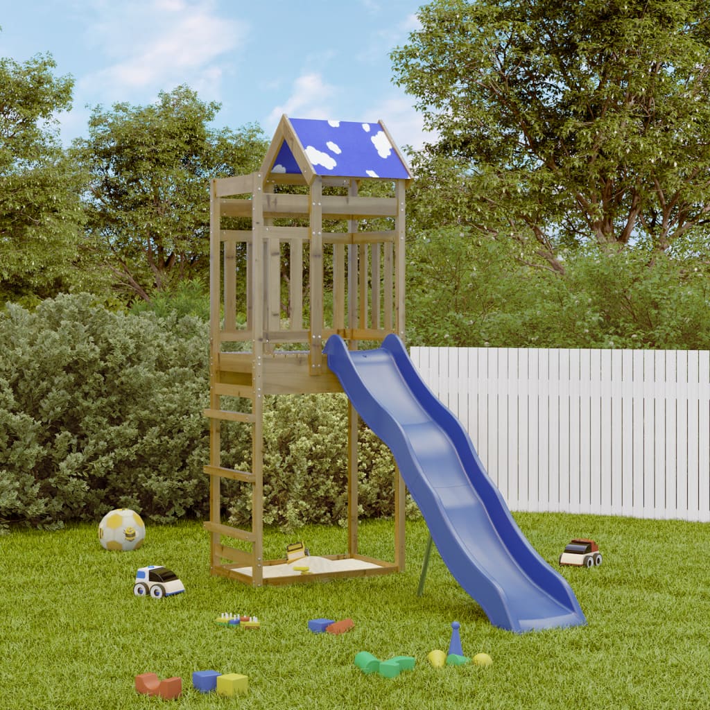 vidaXL Outdoor Playset Impregnated Wood Pine