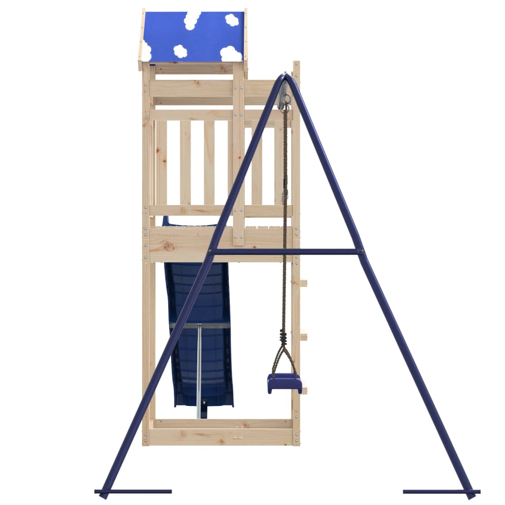 vidaXL Outdoor Playset Solid Wood Pine