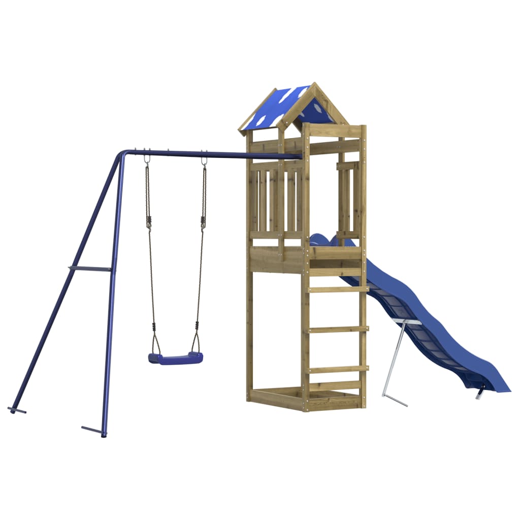 vidaXL Outdoor Playset Impregnated Wood Pine