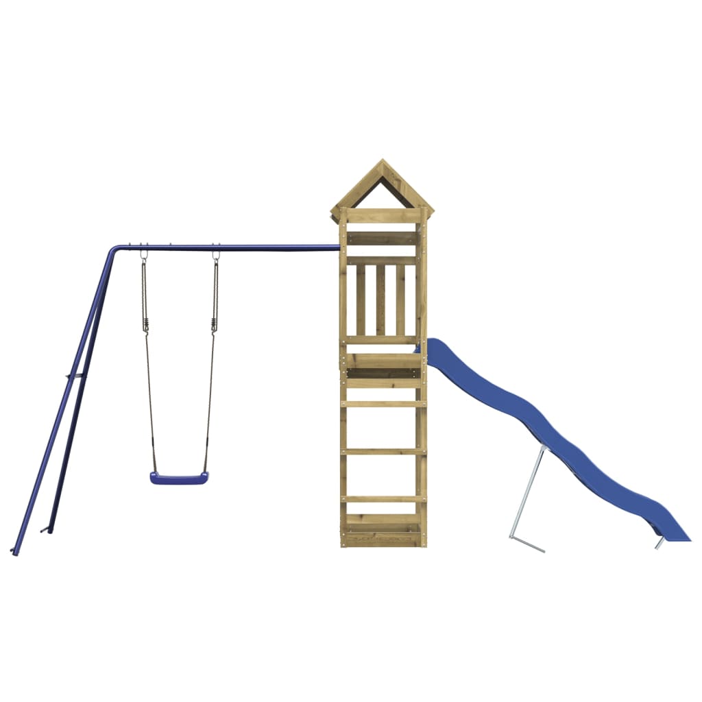 vidaXL Outdoor Playset Impregnated Wood Pine