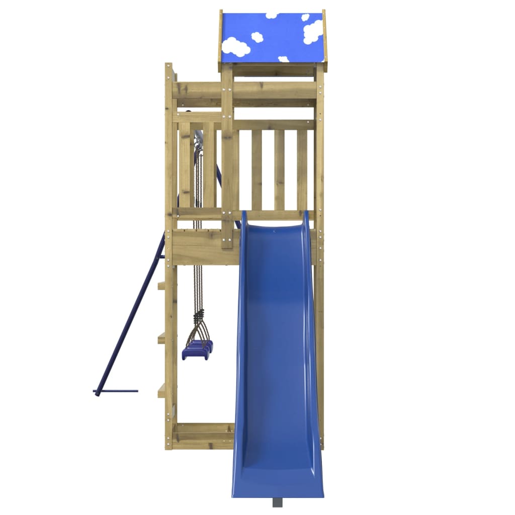 vidaXL Outdoor Playset Impregnated Wood Pine