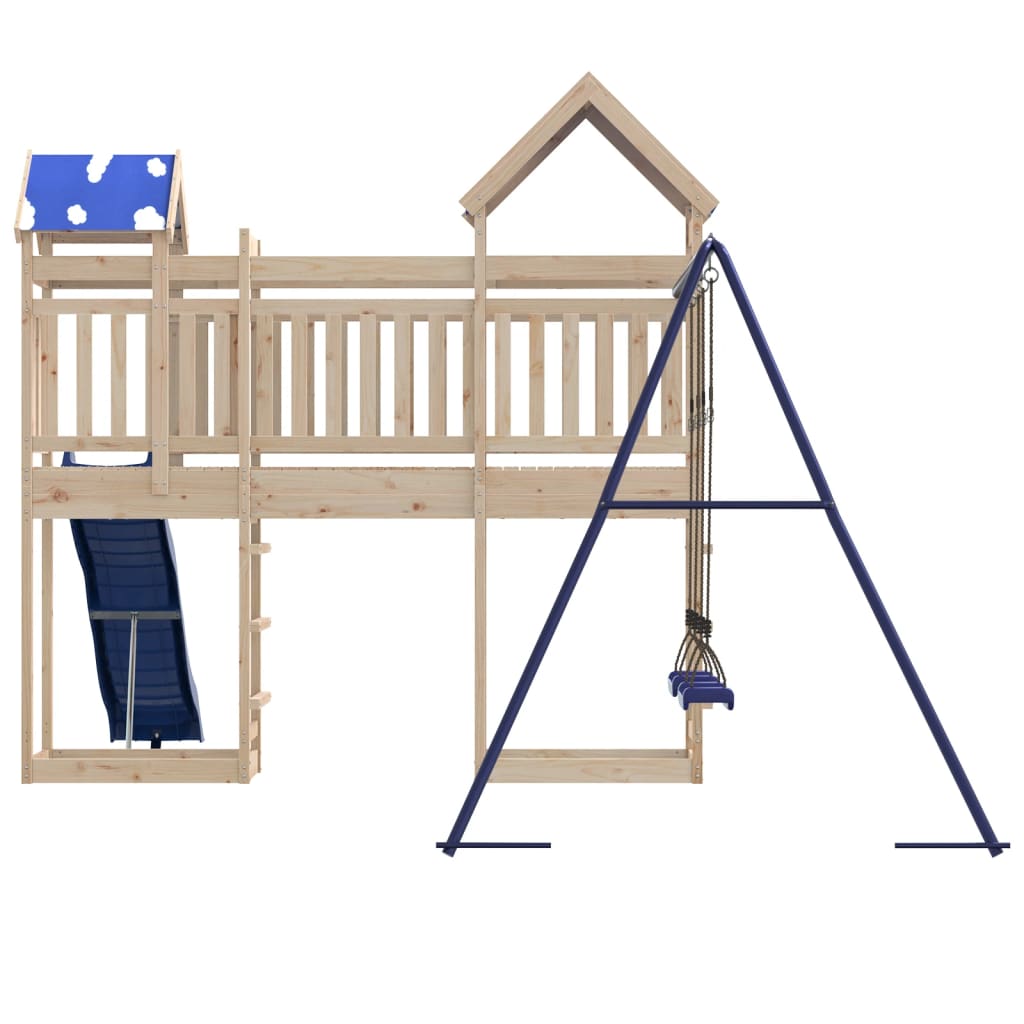 vidaXL Outdoor Playset Solid Wood Pine