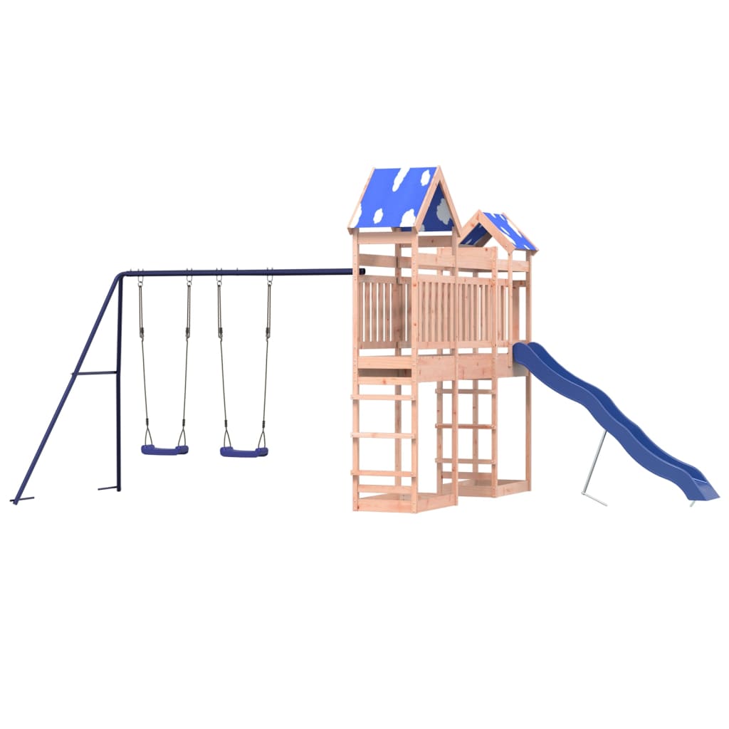 vidaXL Outdoor Playset Solid Wood Douglas