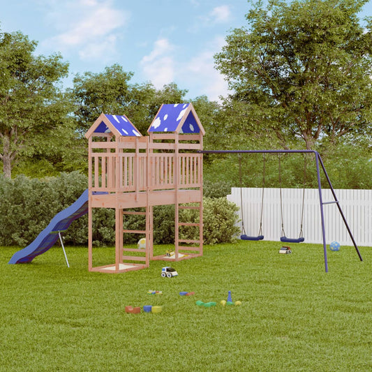 vidaXL Outdoor Playset Solid Wood Douglas