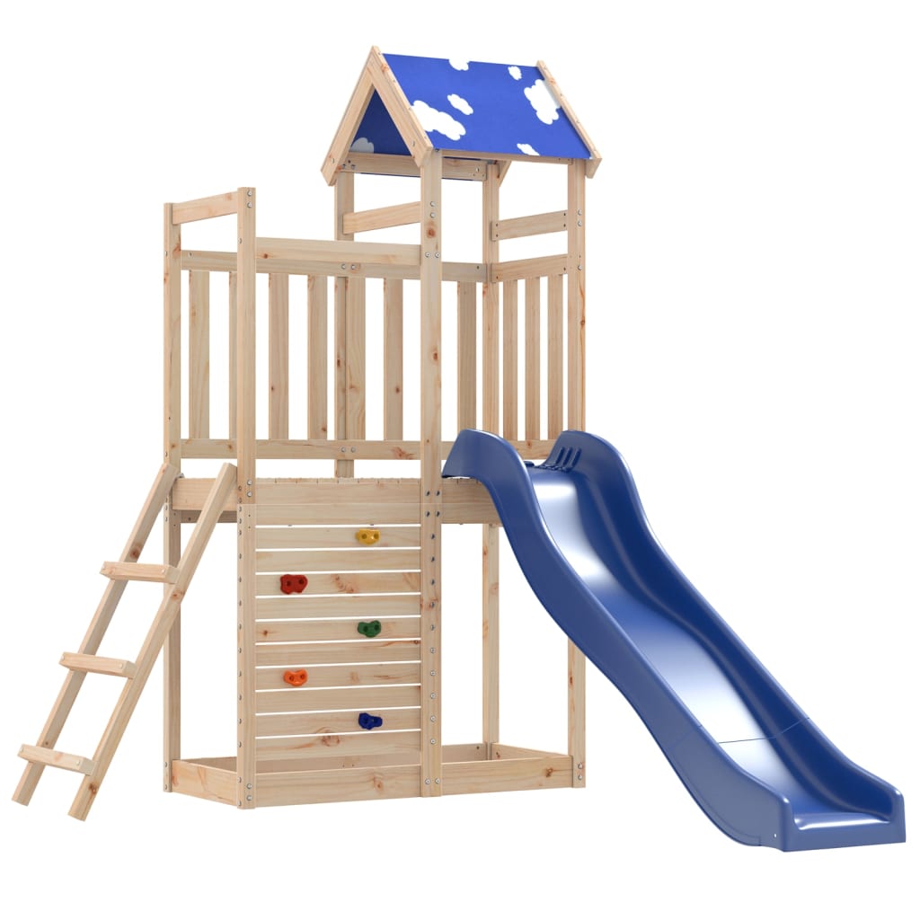 vidaXL Outdoor Playset Solid Wood Pine