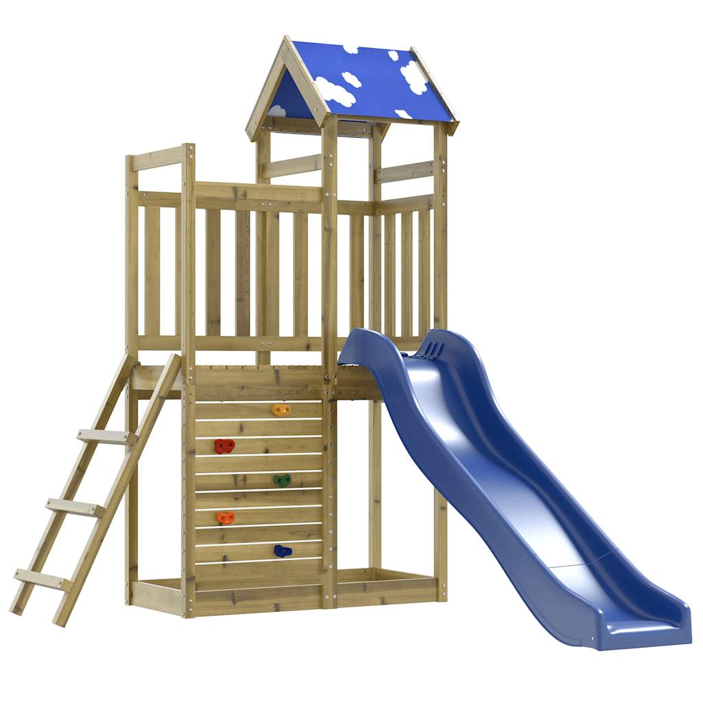 vidaXL Outdoor Playset Impregnated Wood Pine