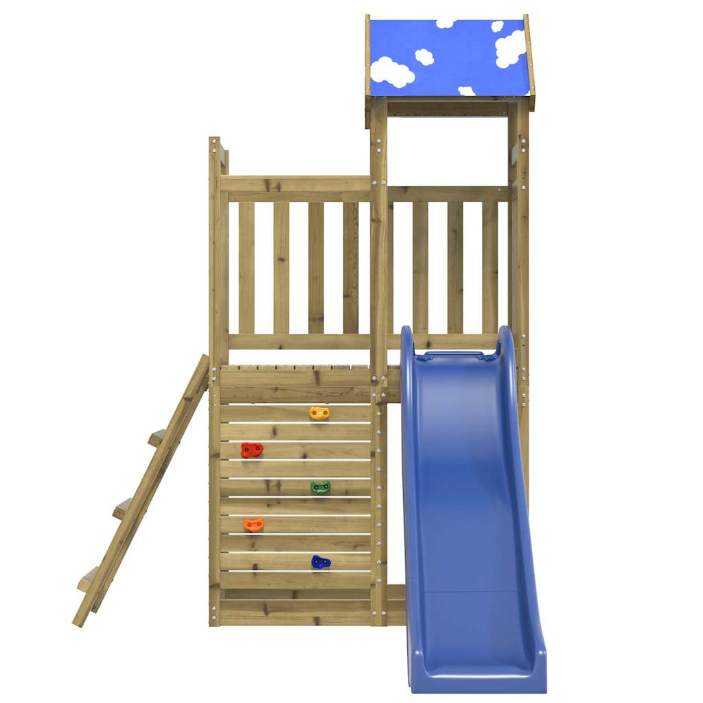 vidaXL Outdoor Playset Impregnated Wood Pine