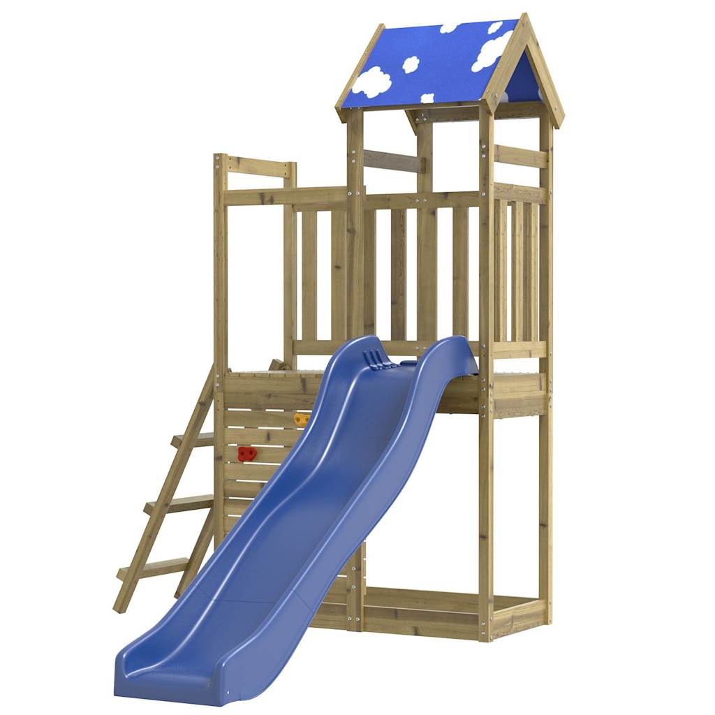 vidaXL Outdoor Playset Impregnated Wood Pine