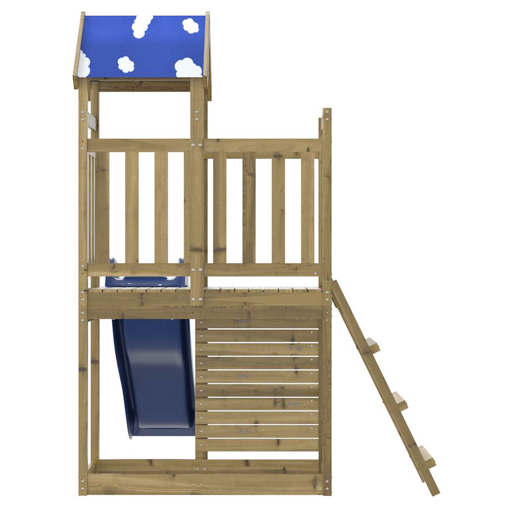 vidaXL Outdoor Playset Impregnated Wood Pine