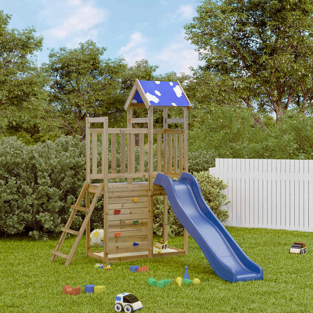 vidaXL Outdoor Playset Impregnated Wood Pine