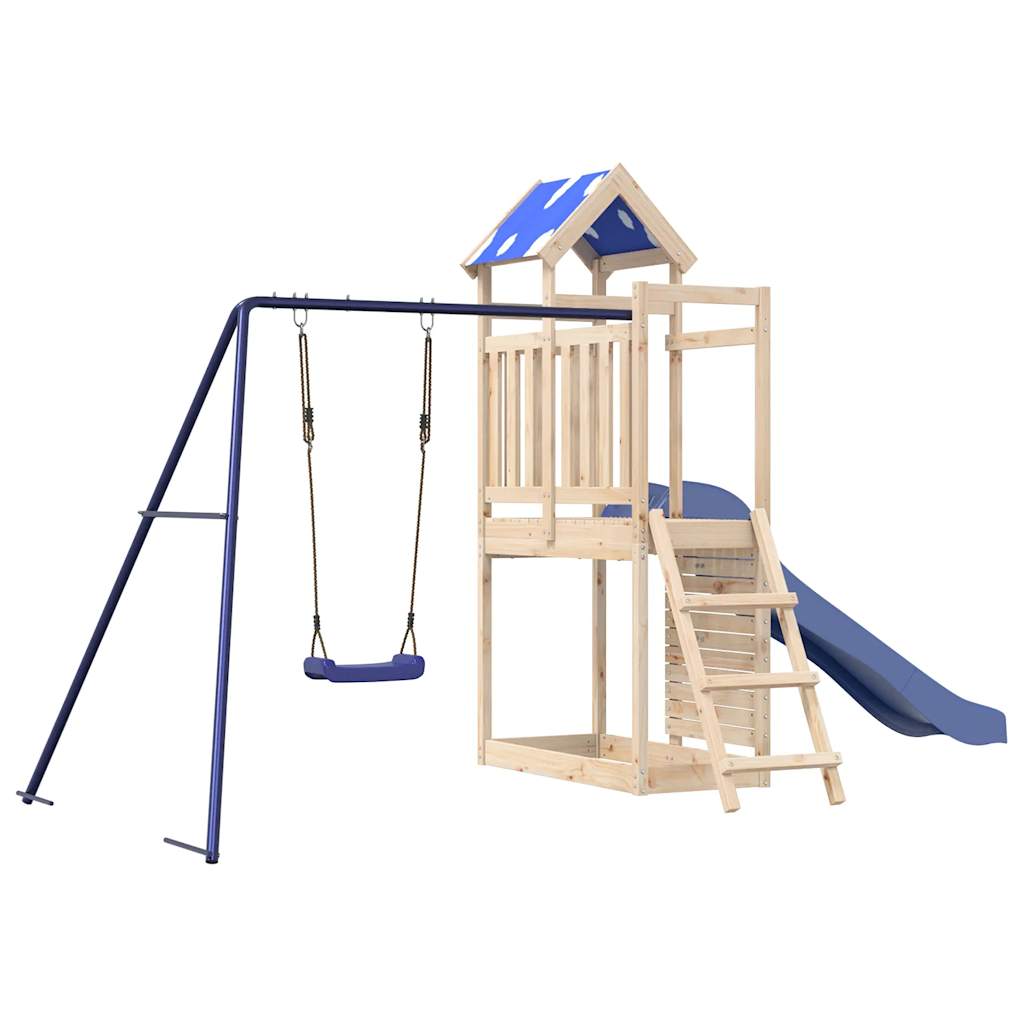 vidaXL Outdoor Playset Solid Wood Pine