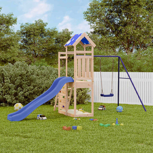 vidaXL Outdoor Playset Solid Wood Pine