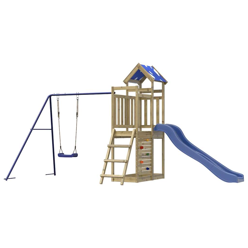 vidaXL Outdoor Playset Impregnated Wood Pine