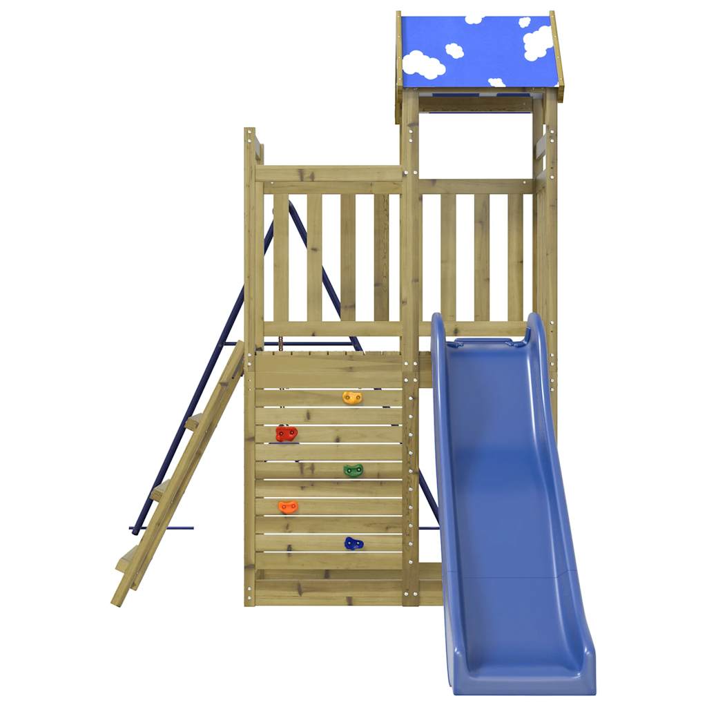 vidaXL Outdoor Playset Impregnated Wood Pine