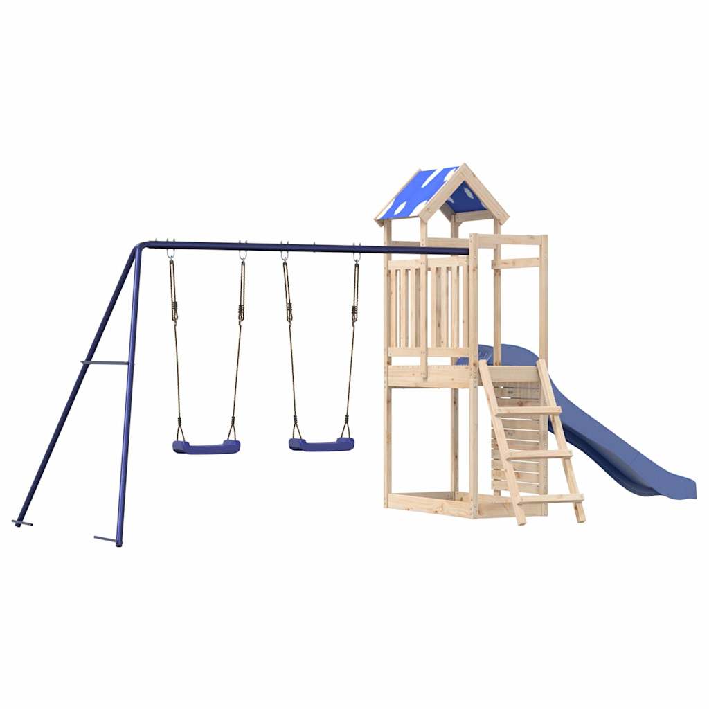 vidaXL Outdoor Playset Solid Wood Pine