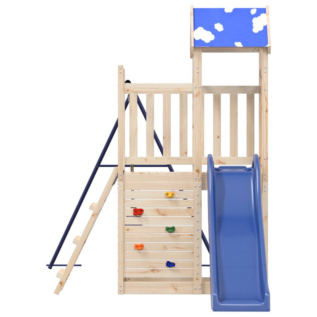 vidaXL Outdoor Playset Solid Wood Pine