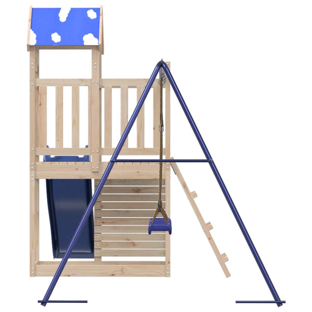 vidaXL Outdoor Playset Solid Wood Pine