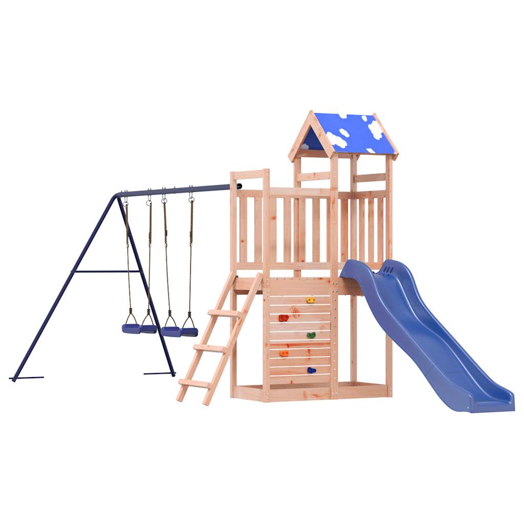 vidaXL Outdoor Playset Solid Wood Douglas