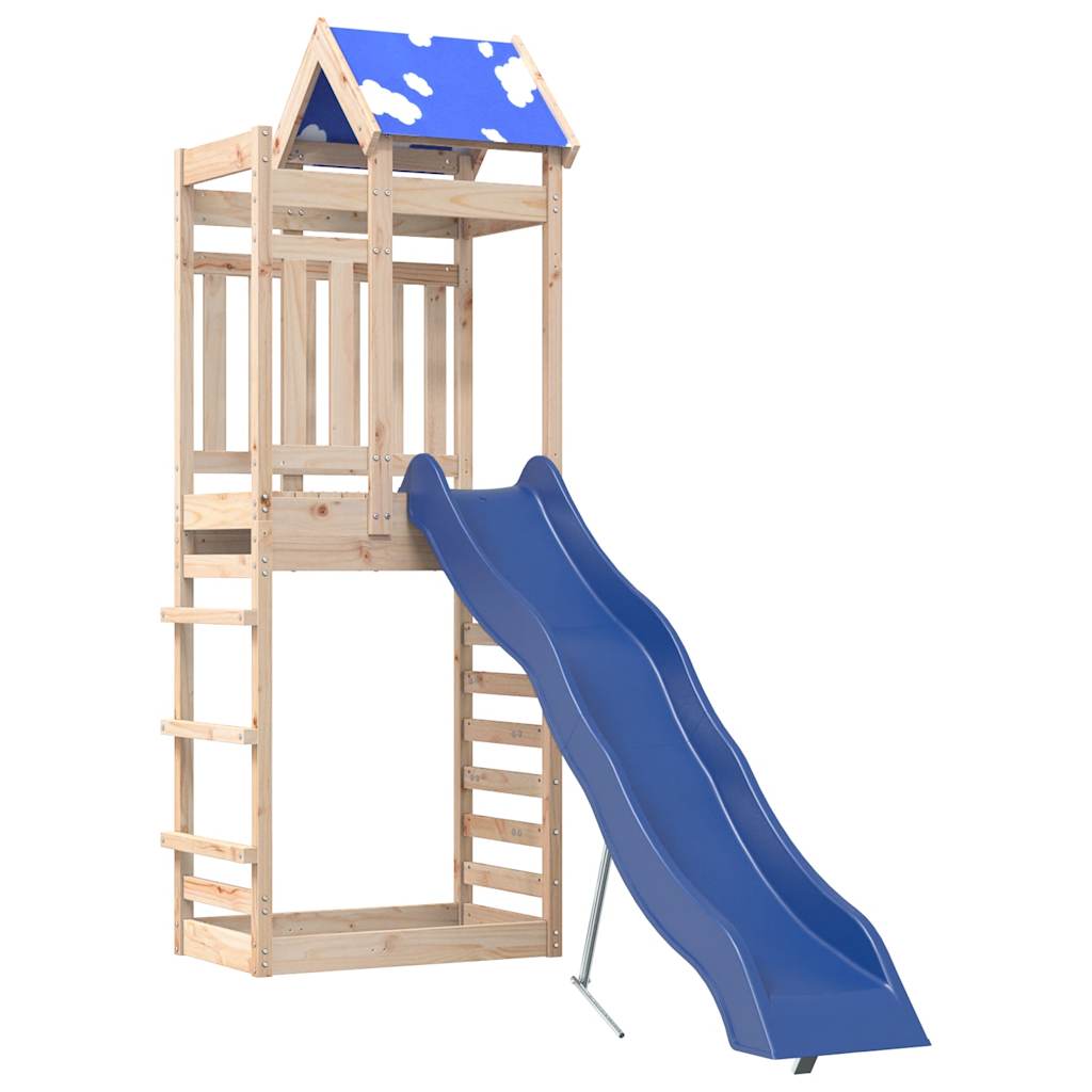 vidaXL Outdoor Playset Solid Wood Pine