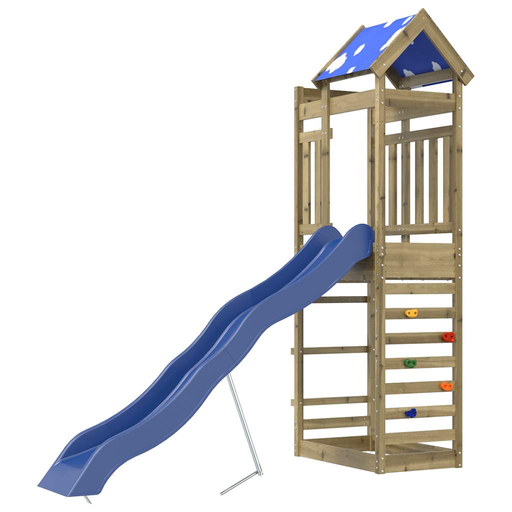 vidaXL Outdoor Playset Impregnated Wood Pine