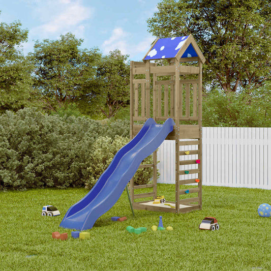 vidaXL Outdoor Playset Impregnated Wood Pine