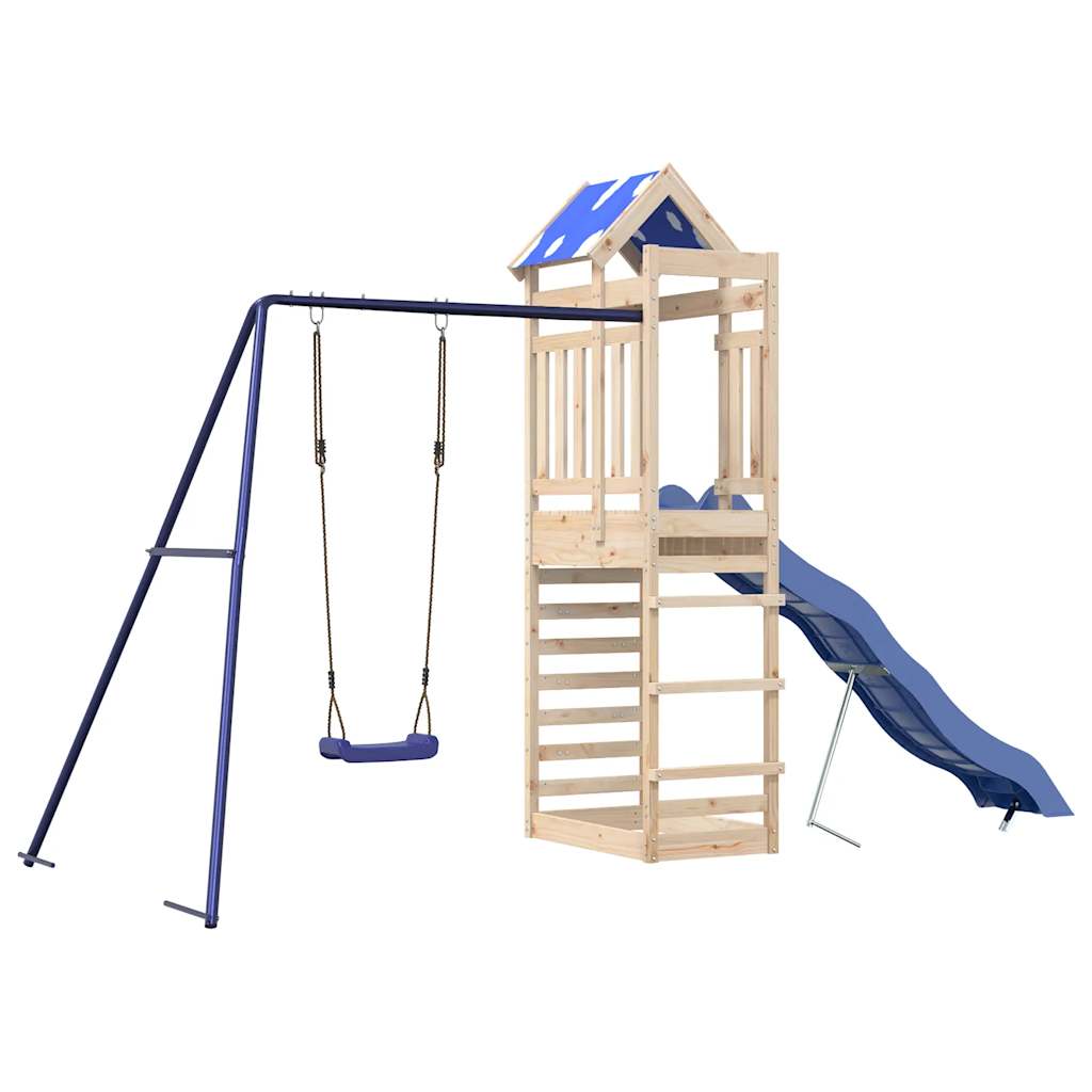 vidaXL Outdoor Playset Solid Wood Pine