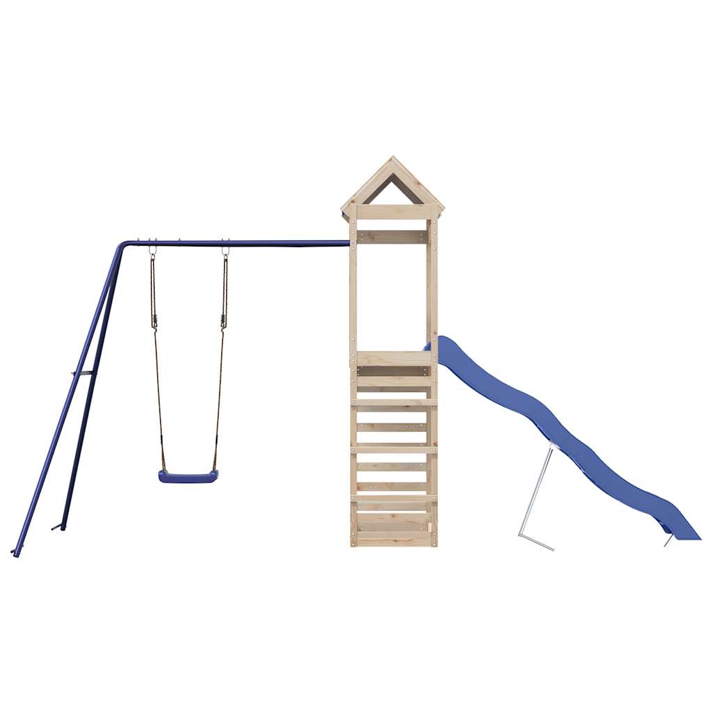 vidaXL Outdoor Playset Solid Wood Pine