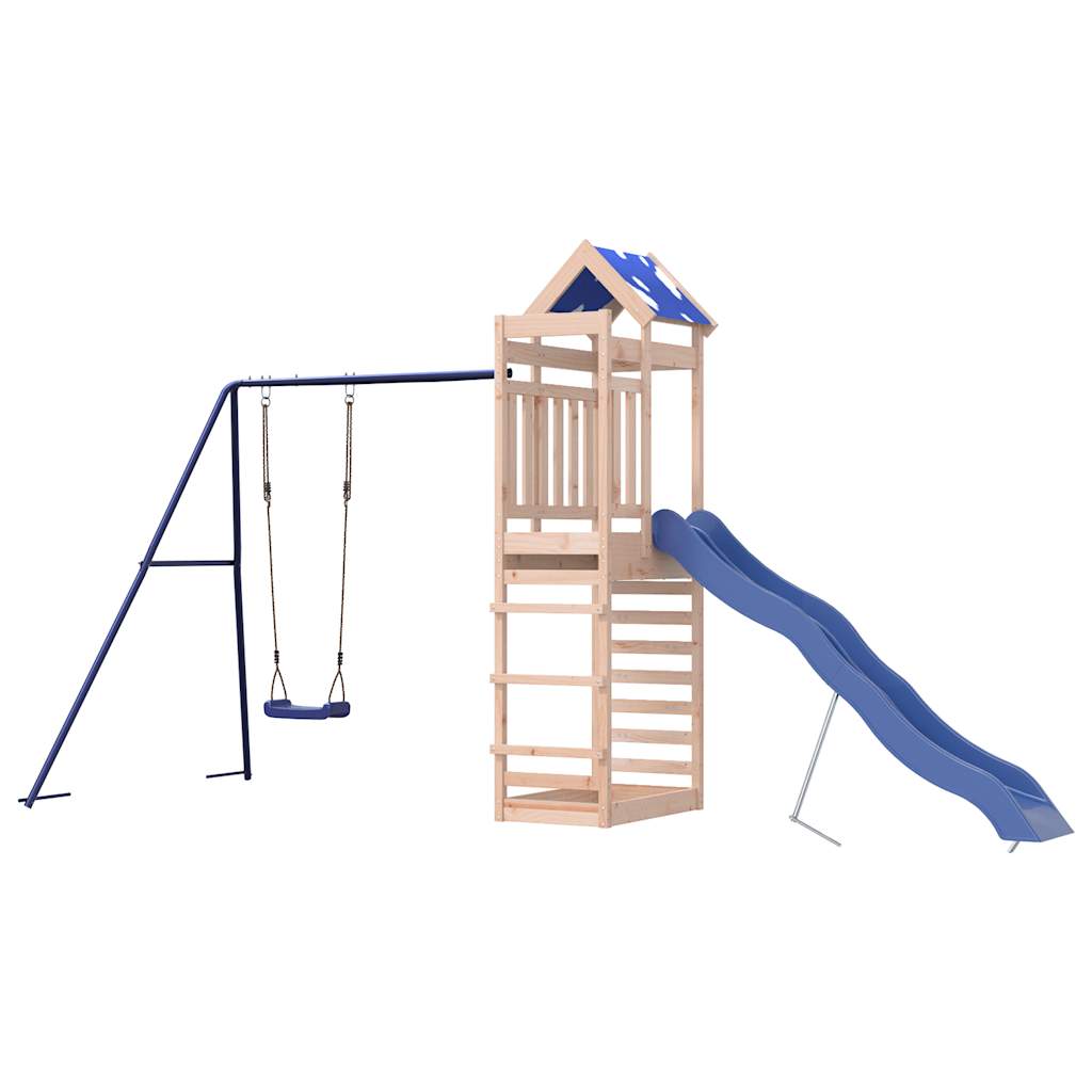 vidaXL Outdoor Playset Solid Wood Douglas