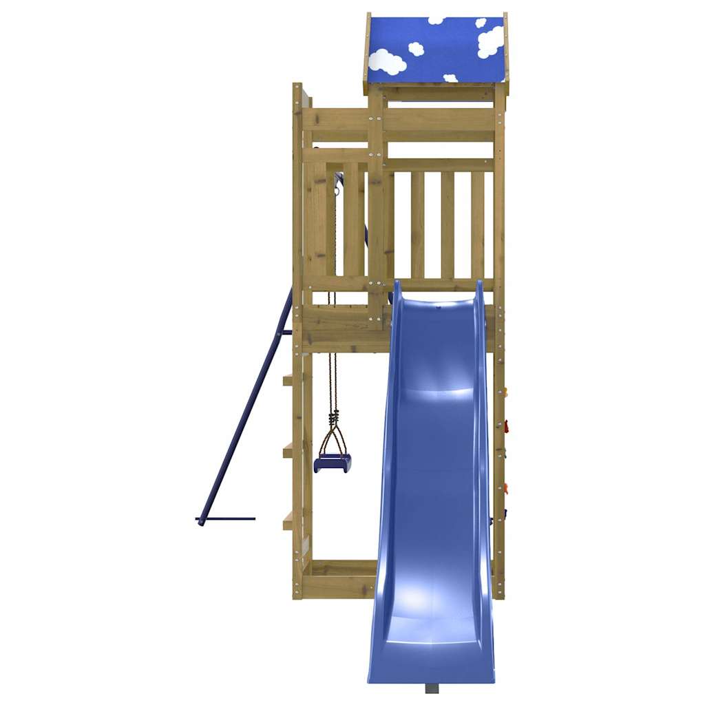 vidaXL Outdoor Playset Impregnated Wood Pine