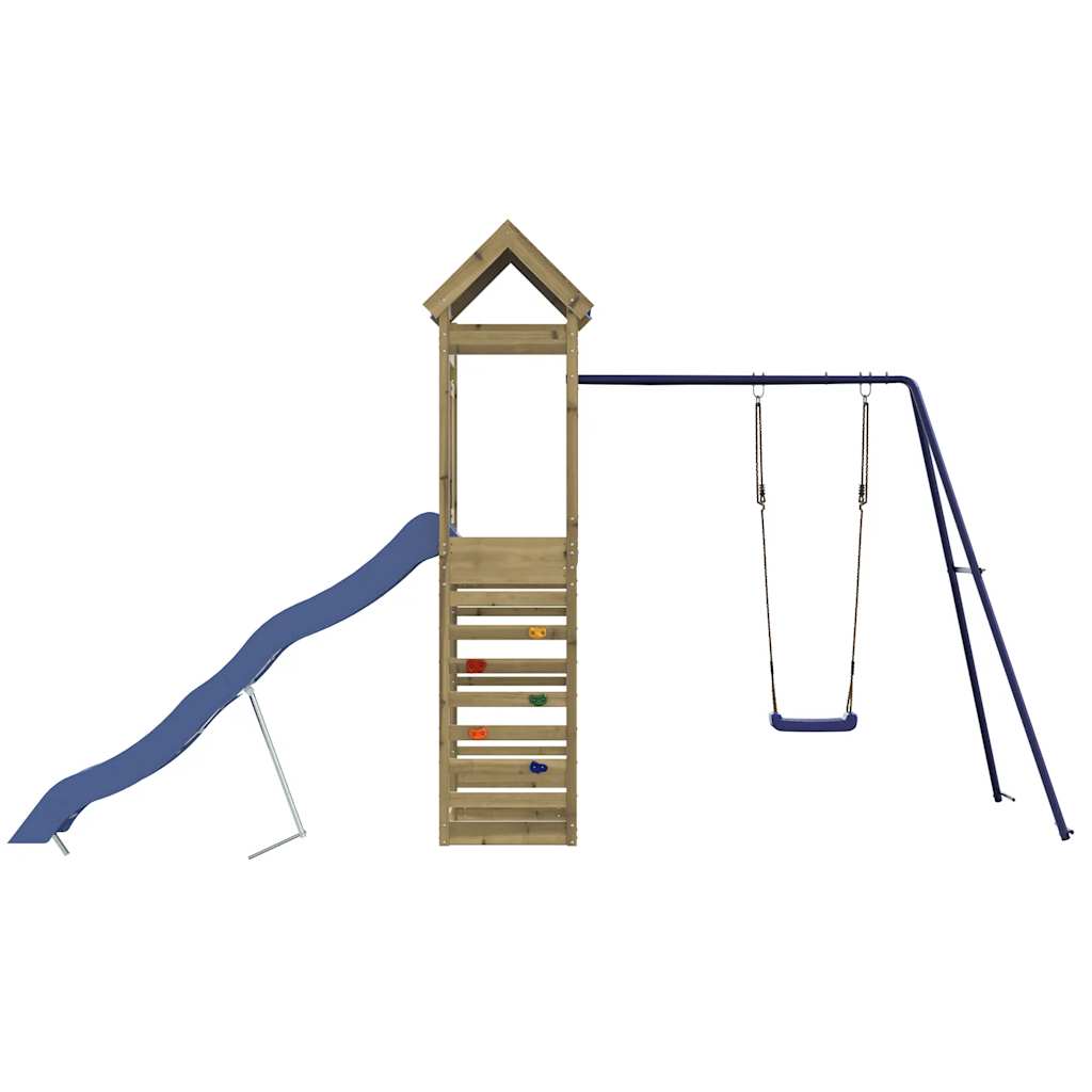 vidaXL Outdoor Playset Impregnated Wood Pine