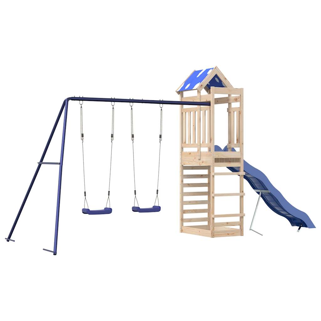 vidaXL Outdoor Playset Solid Wood Pine