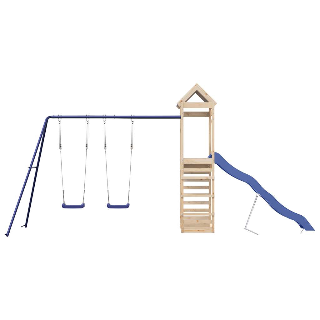 vidaXL Outdoor Playset Solid Wood Pine