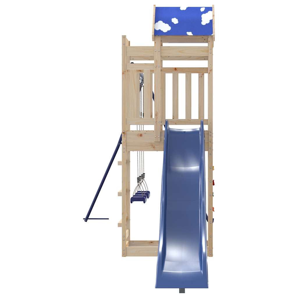 vidaXL Outdoor Playset Solid Wood Pine