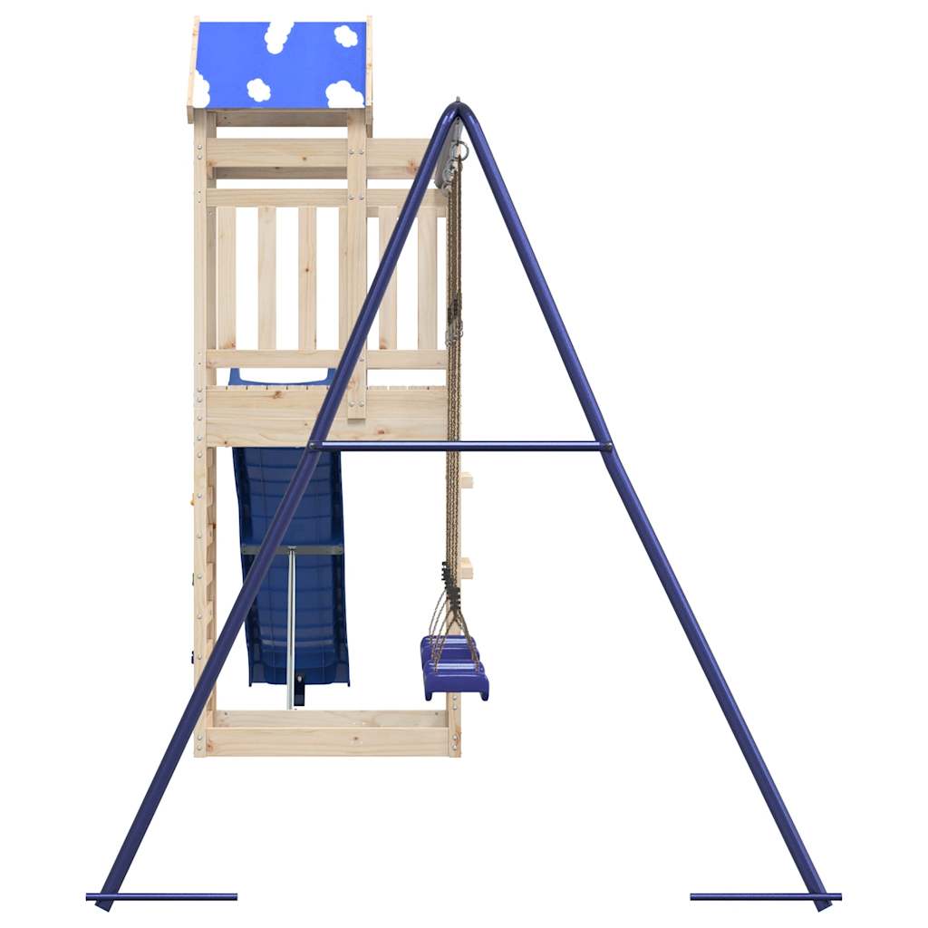 vidaXL Outdoor Playset Solid Wood Pine