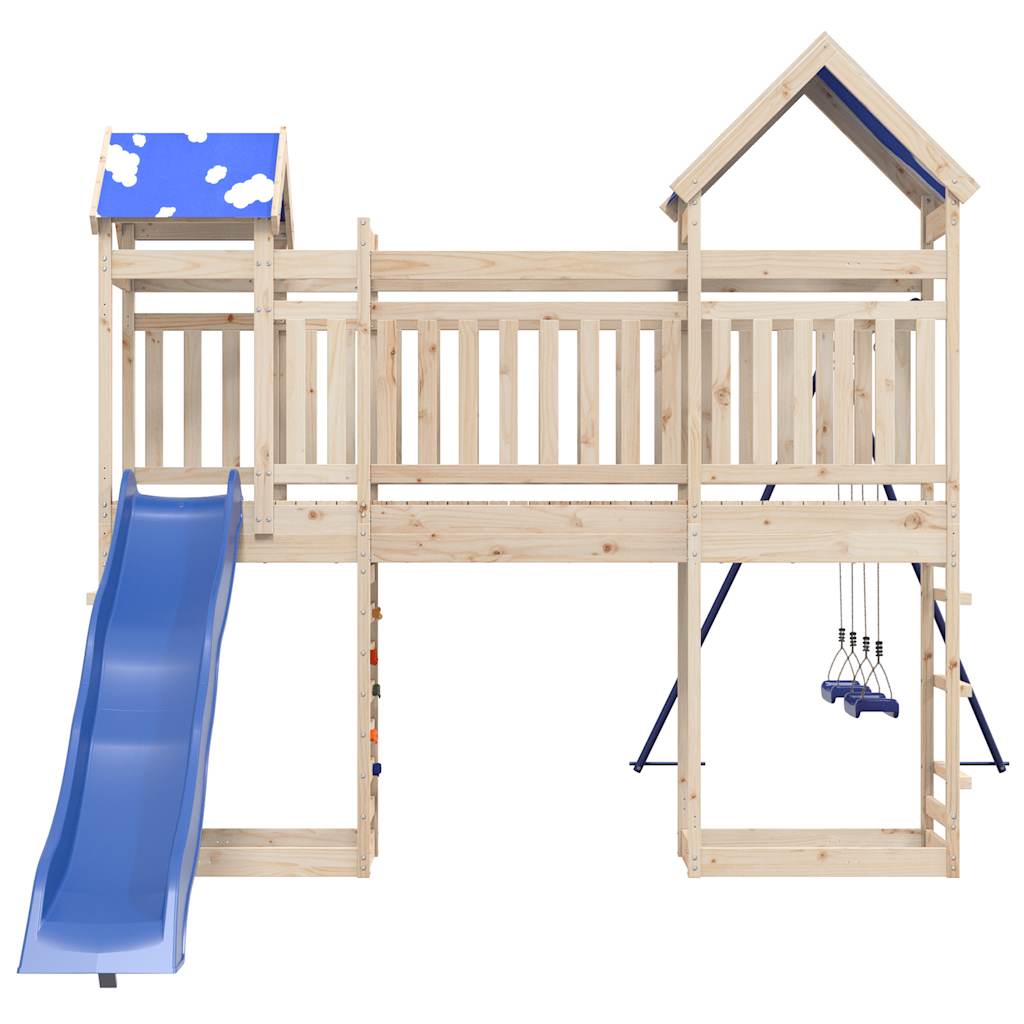 vidaXL Outdoor Playset Solid Wood Pine