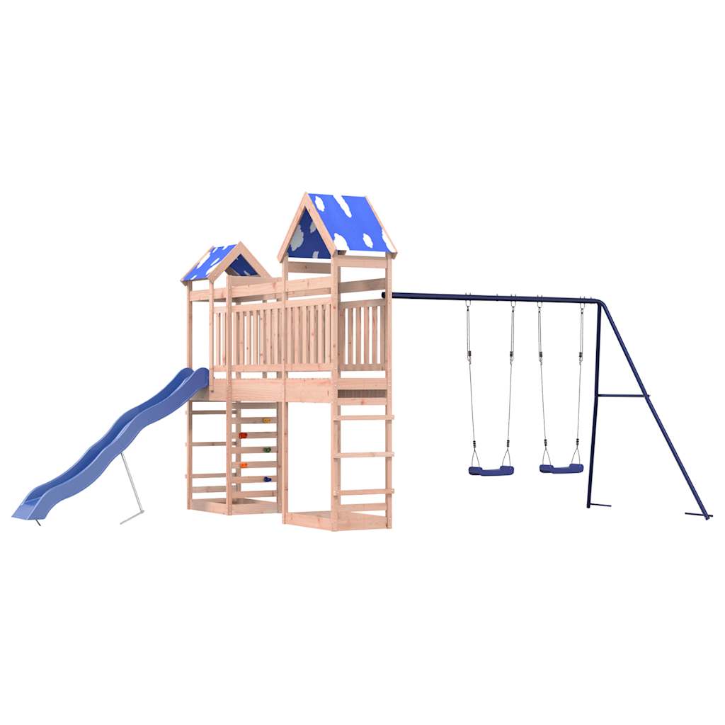 vidaXL Outdoor Playset Solid Wood Douglas