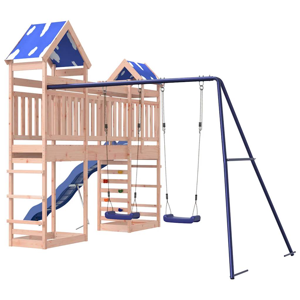 vidaXL Outdoor Playset Solid Wood Douglas