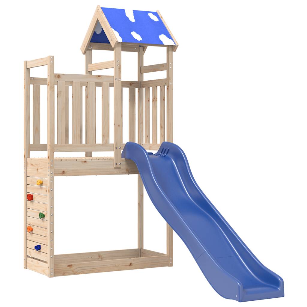 vidaXL Outdoor Playset Solid Wood Pine